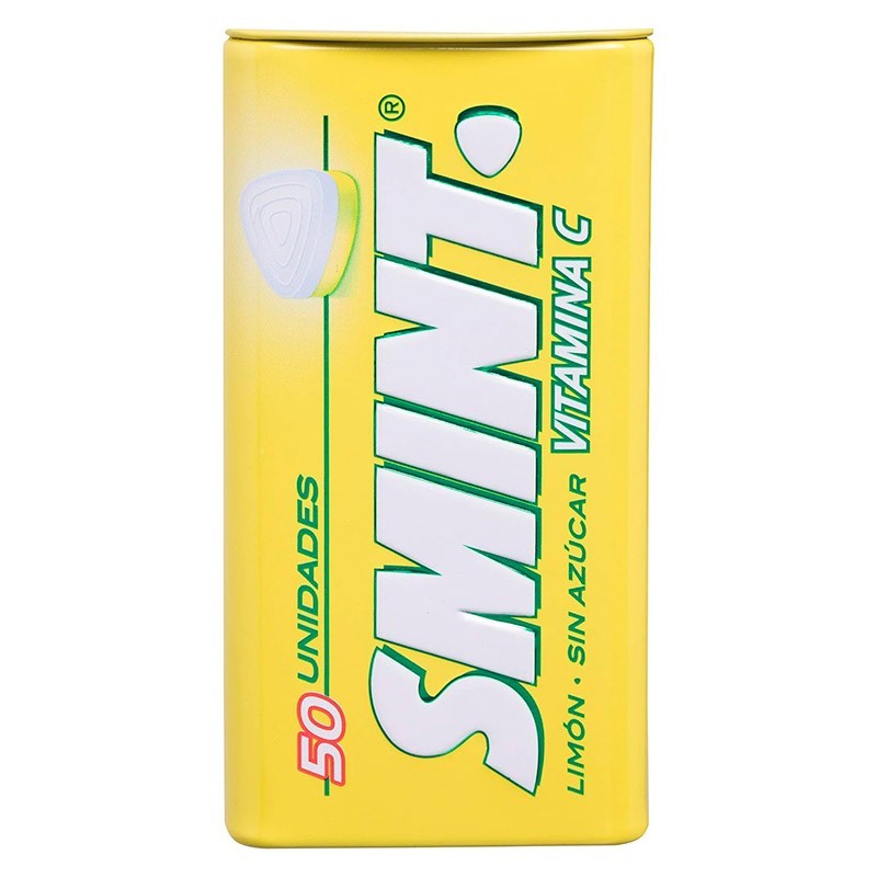 SMINT Tin Lemon Compressed Caramel 35g
