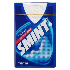 2 Cajas 12 latas Smint Tabs Menta, Caramelo Comprimido Sin Azúcar - 8 gr