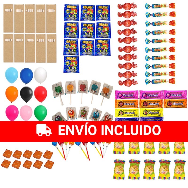 100 sweets and treats for "piñata" fillings and birthdays