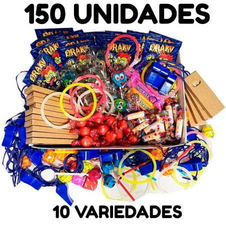 150 sweets and treats for "piñata" fillings and birthdays (assortment 2)