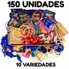 150 chuches y golosinas para rellenos piñatas y cumpleaños