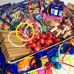 150 chuches y golosinas para rellenos piñatas y cumpleaños