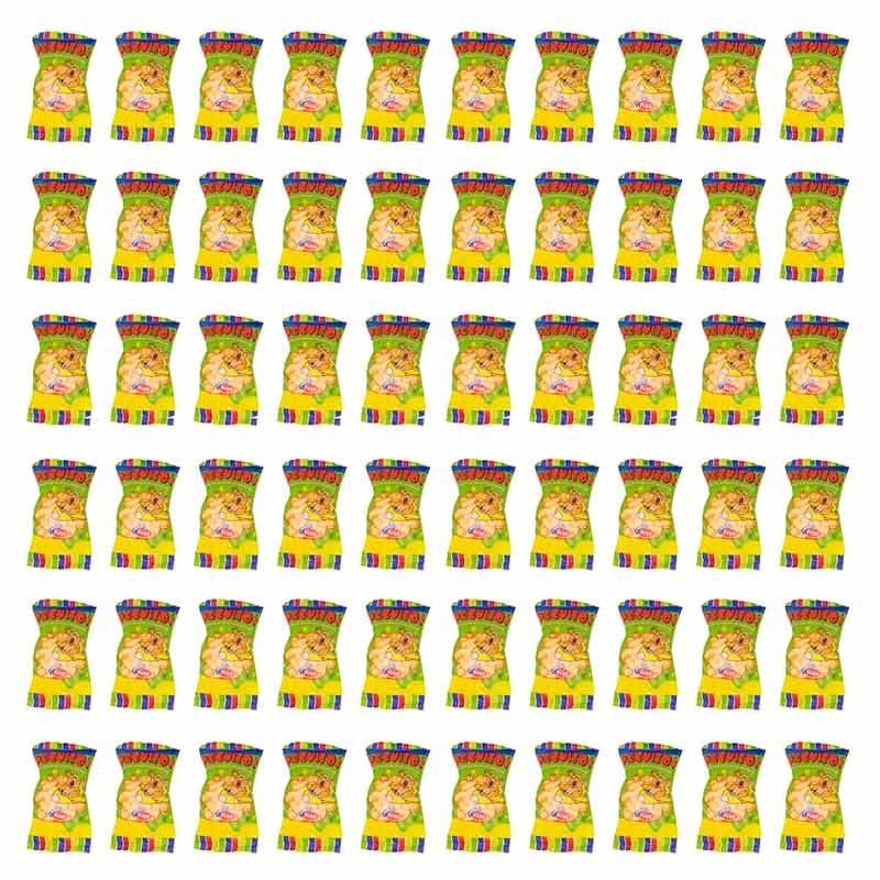 Bag of 100 Bags of Peguitos worms