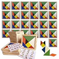 Pack de 24 puzzles d'adresse pour les enfants