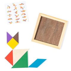 Pack 15 Puzzles de tangram