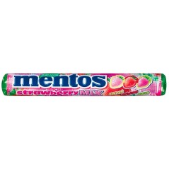 Caja 20 Mentos de 38 gr 4 variedades 5 menta, 5 Rainbow, 5 Fruit y 5 fresa