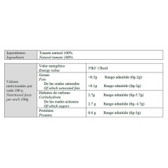 Deliex Grated Natural Tomato Single-Serve Pack 25g