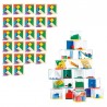 24 Puzzles Tangram y 24 Juegos de habilidad