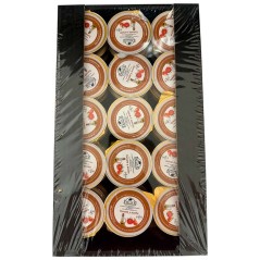 2 Deliex single-serving trays of tomato and oil 25g