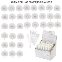 48 pais pai blancos y 48 pomperos