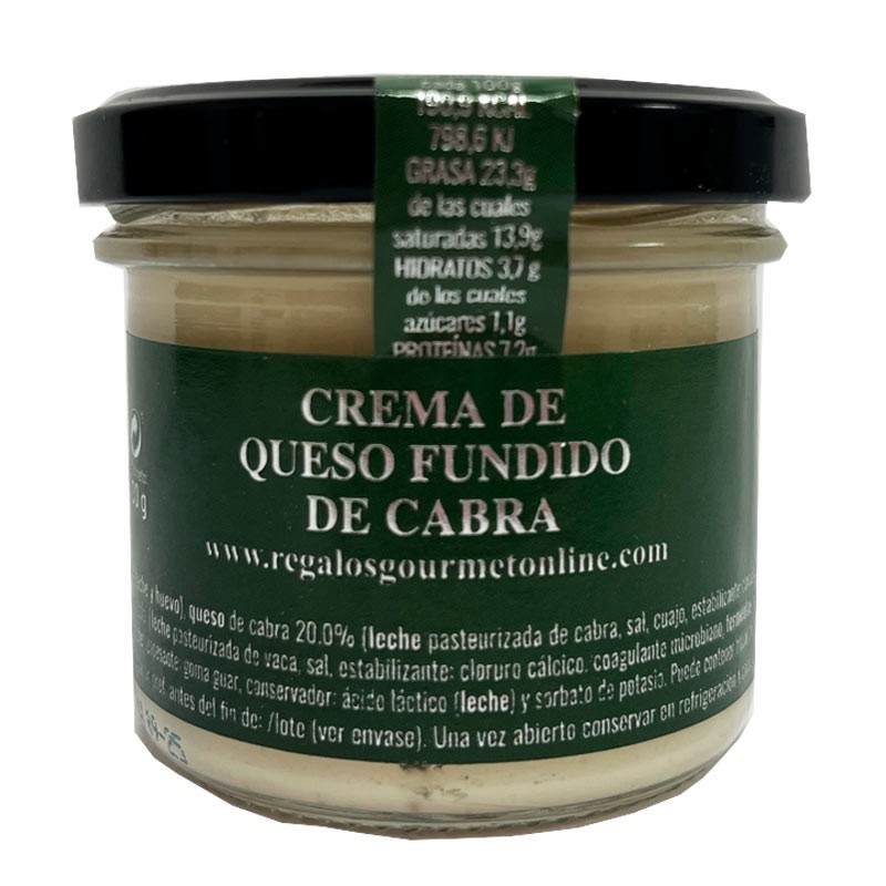 Tarro de crema de queso de cabra Deliex 110 g