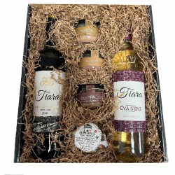 ▷ Lote vinos Tiara, selección patés y mermelada para navidad 【Comprar】