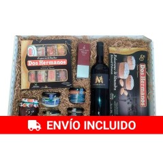 Cheap gift box with gourmet products for event