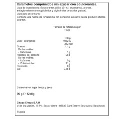 Smint Tabs Mild Mint, Sugar-Free Compressed Candy - 8g