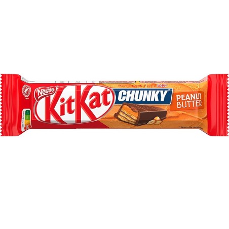 Caja 24 KitKat Chunky Peanut Butter