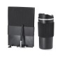 Gift Set with Notebook, Rollerball Pen, and Thermal Mug