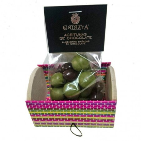 BonBons of olive with "box"