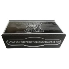 Panier-cadeau Deliex avec mini-bouteilles de vin et trois mini-pâtés