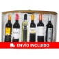 Coffret cadeau avec 6 bouteilles de vin