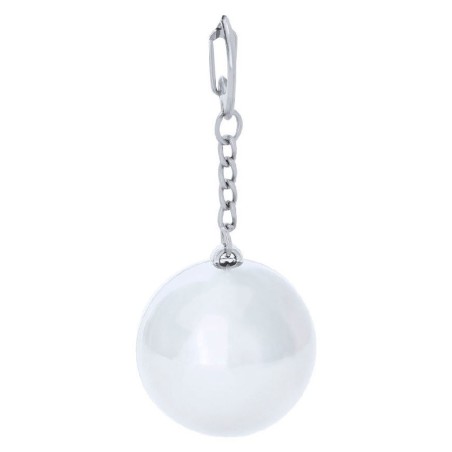 Silver Lip Balm Keychain