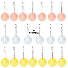 20 Assorted Lip Balm Keychains