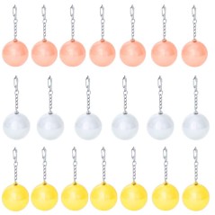 20 Assorted Lip Balm Keychains