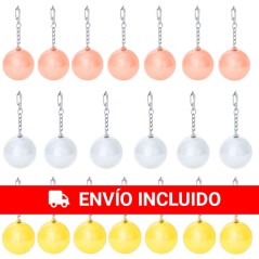 20 Assorted Lip Balm Keychains