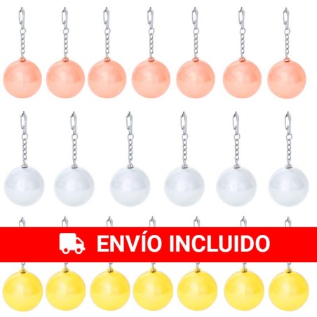 20 Assorted Lip Balm Keychains