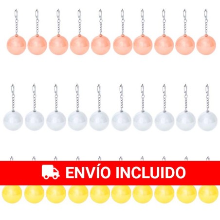 30 Assorted Lip Balm Keychains