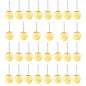 30 Gold Lip Balm Keychains