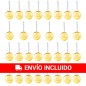 30 Gold Lip Balm Keychains