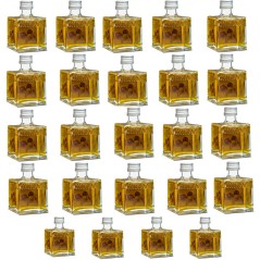 24 Botellas cuadradas de Aceite de Oliva Virgen Extra