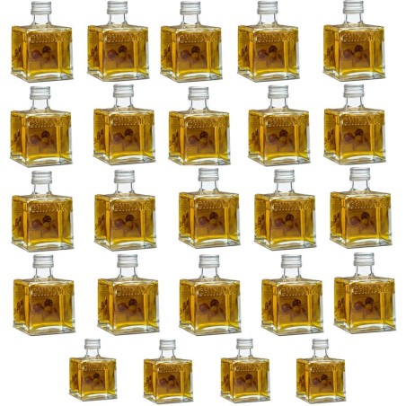 24 Botellas cuadradas de Aceite de Oliva Virgen Extra