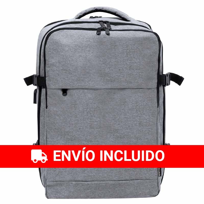 Grand sac à dos gris