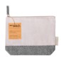 25 Recycled Cotton Toiletry Bags, Assorted Colors, 180 gsm