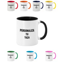 Mug coloré personnalisé
