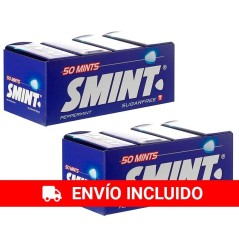 2 boîtes de 12 boîtes de bonbons à la menthe SMINT 35 g