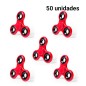 Pack de 50 Spinners de metal en colores variados.