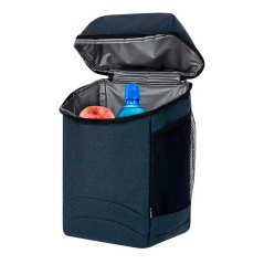 Mochila nevera porta alimentos isotémica azúl