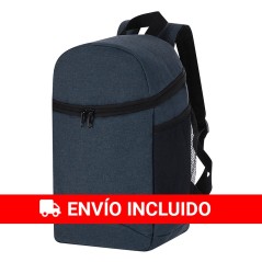 Mochila nevera porta alimentos isotémica azúl