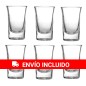 Pack 6 Vasos chupito irlandes 3,4 cl