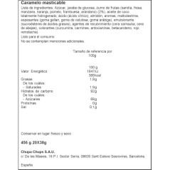 Box of 20 Mentos Rainbow Chewy Candy 38g