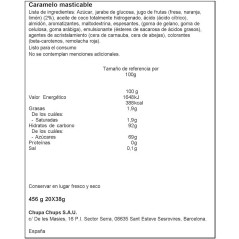 Caja Mentos Caramelos Masticables Fruit 20 Botes x 38 gr
