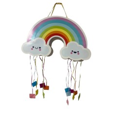 Piñata arcoíris nube