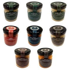 48 patés y cremas pequeñas gourmet variados