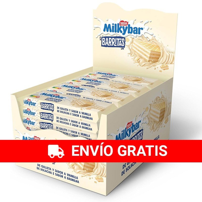 Caja de 30 Barritas Milkybar Nestlé snacks