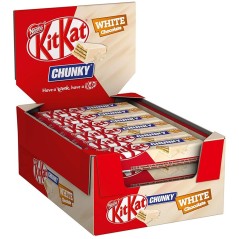 Boîte de 24 KitKat Chunky Blanc