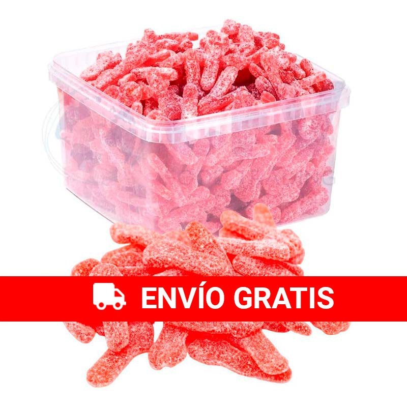 Llaves ácidas de fresa con llavero Deliex