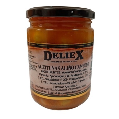 Olives assaisonnées style paysan 350 gr