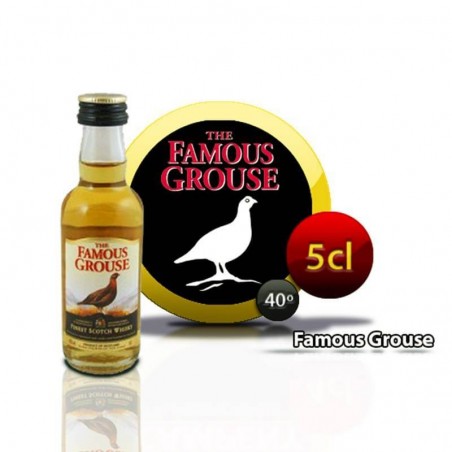 The Famous Grouse whiskey miniature